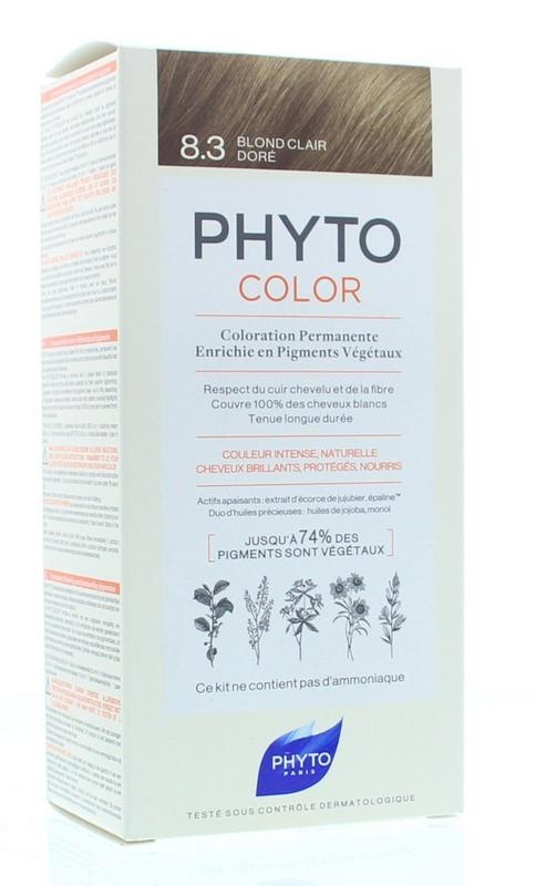 Phyto Paris Phyto Paris Phytocolor blond clair dore 8.3 (1 st)