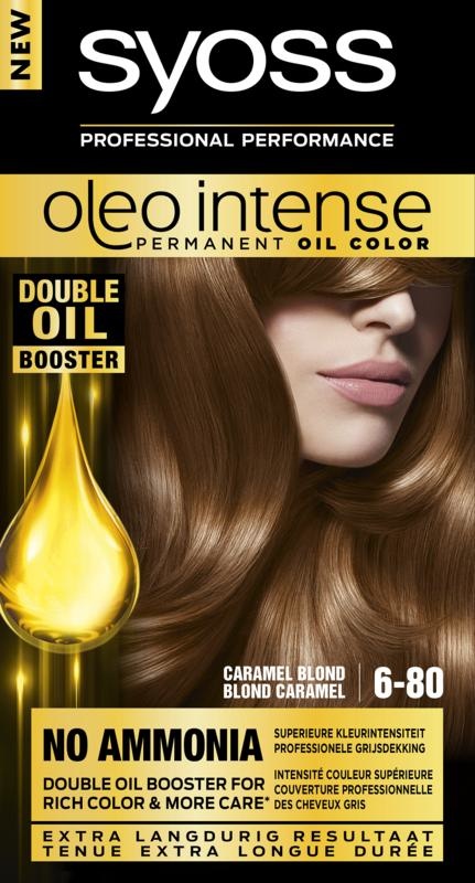 Syoss Syoss Color Oleo Intense 6-80 caramel blond haarverf (1 Set)