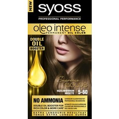 Syoss Color Oleo Intense 5-60 hazelnoot praline haarverf (1 Set)
