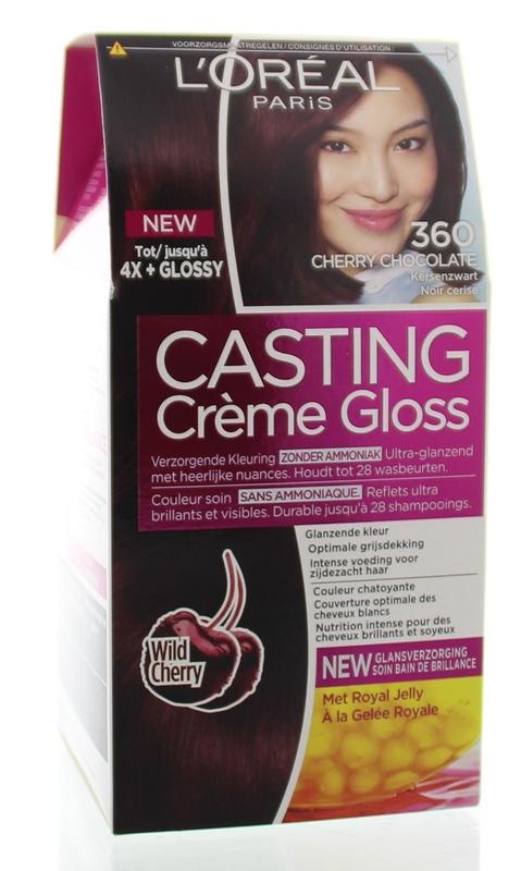 Loreal Loreal Casting creme gloss 360 Cherry black (1 Set)