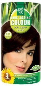 Henna Plus Henna Plus Long lasting colour 3.44 dark copper brown (100 ml)