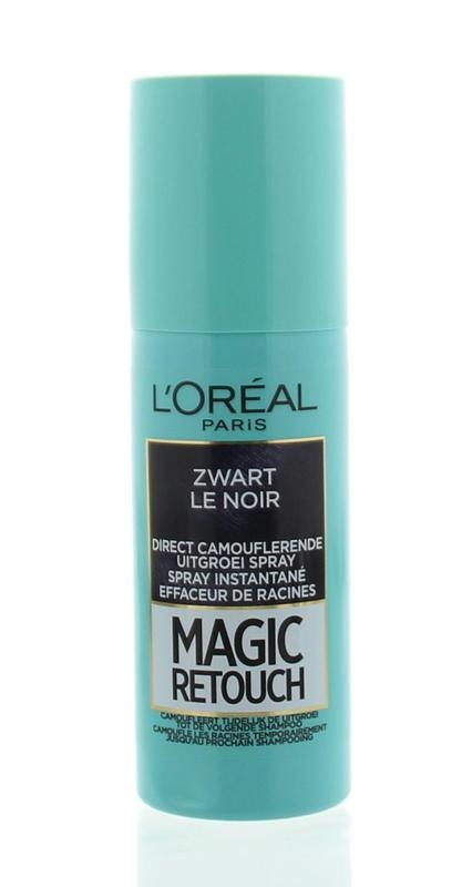 Loreal Loreal Magic retouch zwart spray (75 ml)