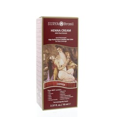 Surya Brasil Henna haarverf creme copper (70 ml)