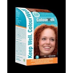 Colourwell 100% Natuurlijke haarkleur koper rood (100 gr)