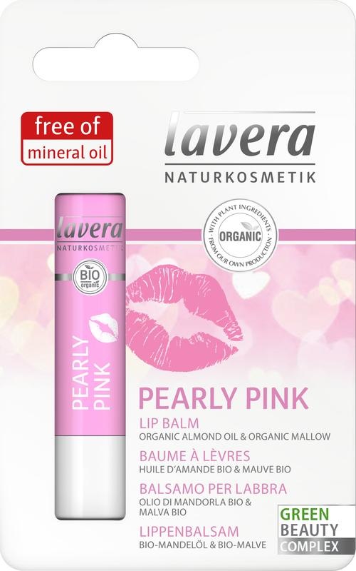 Lavera Lavera Lippenbalsem/lipbalm pearly pink bio EN-FR-IT-DE (4 gr)