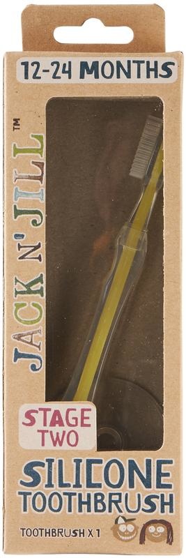 Jack N Jill Jack N Jill Silicone toothbrush (1 st)