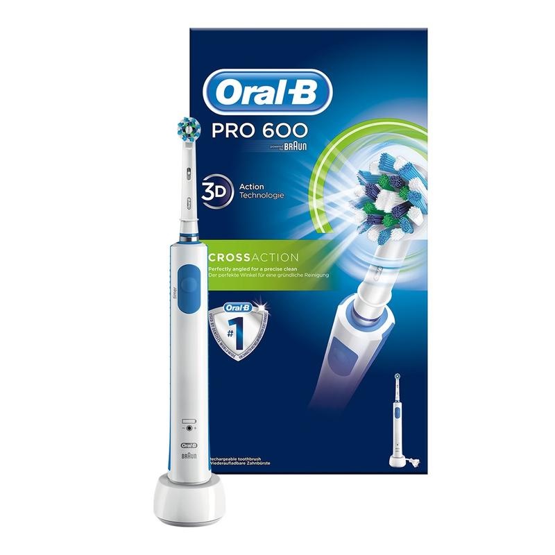 Oral B Oral B Elektrische tandenborstel pro cross action 600 (1 st)