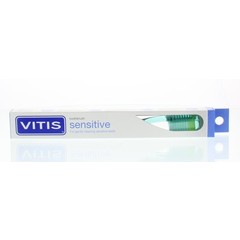 Vitis Sensitive tandenborstel met tandpasta sample (1 st)