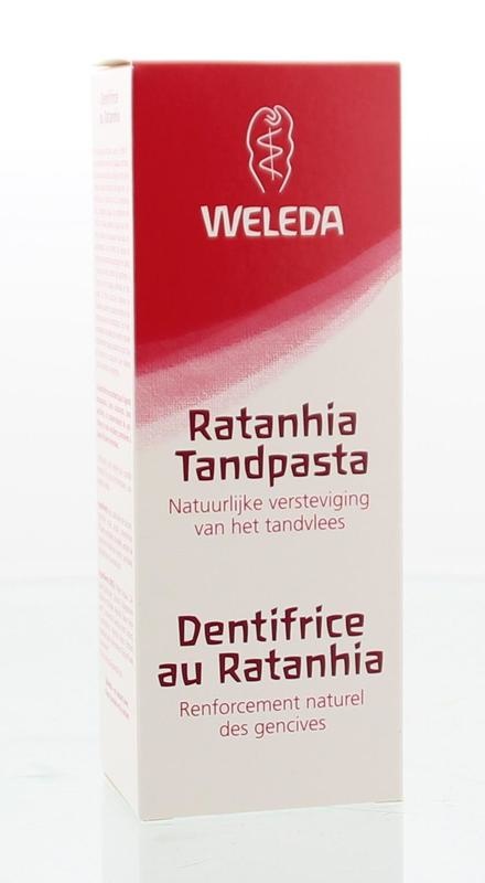 Weleda Ratanhia tandpasta (75 Milliliter) Weleda Ratanhia tandpasta (75 Milliliter)