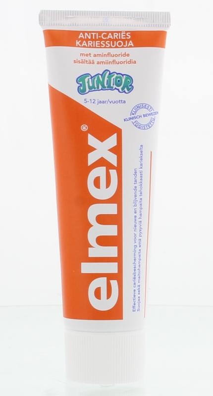 Elmex Elmex Tandpasta junior 5-12jaar (75 ml)