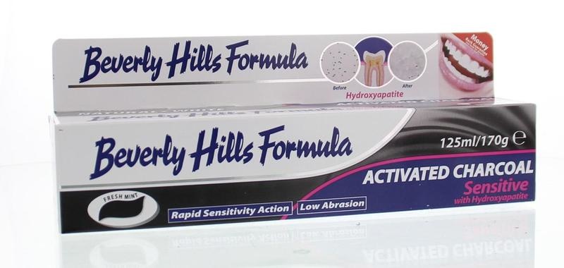 Beverly Hills Beverly Hills Tandpasta naturel whitening active charcoal (125 ml)