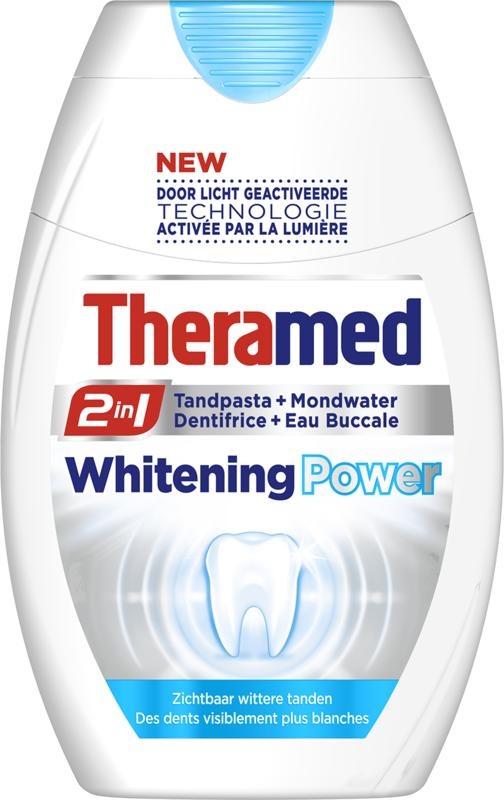 Theramed Theramed 2 in 1 Power whitening tandpasta (75 ml)