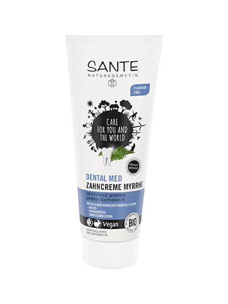 Sante Sante Tandpasta mirre fluorvrij (75 ml)