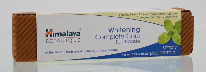 Himalaya Himalaya Tandpasta botanical whitening complet c peppermint (150 gr)