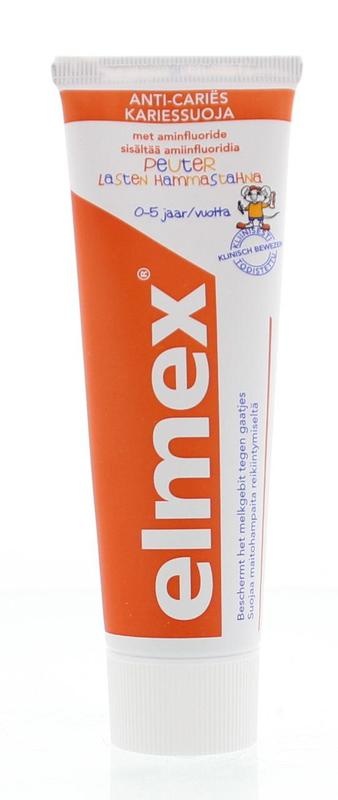 Elmex Elmex Tandpasta peuter 0-5 jaar (75 ml)