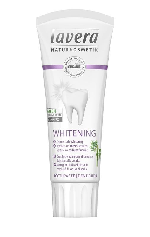 Lavera Lavera Tandpasta/toothpaste whitening bio EN-IT (75 ml)