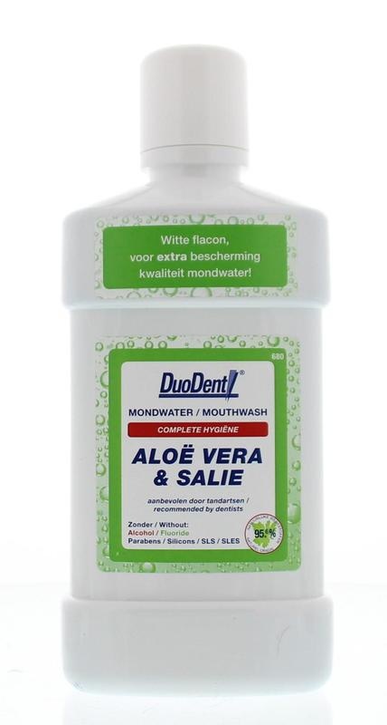 Duodent Duodent Mondwater aloe vera/salie (500 ml)