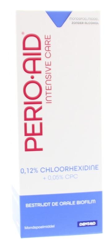 Perio Aid Perio Aid Intensive Care mondspoelmiddel 0.12% CHX (500 ml)