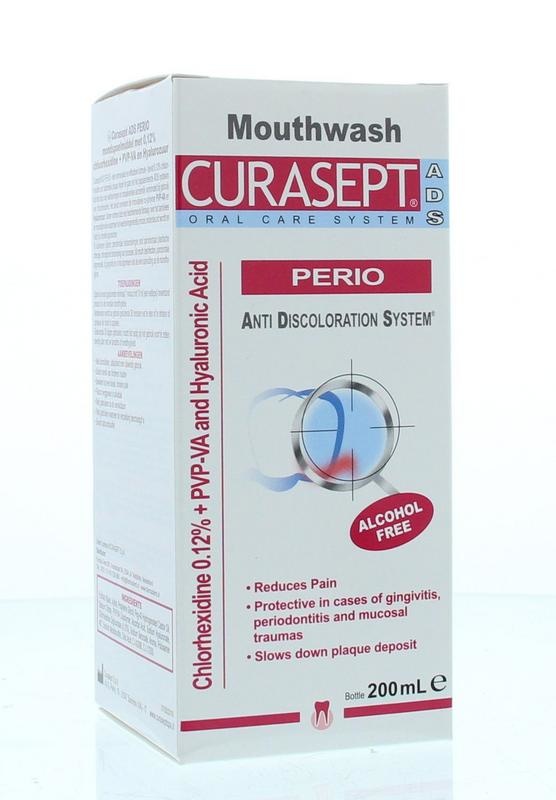 Curasept Curasept Perio - 0,12% chloorhexidine - HA - PVP-VA (200 ml)