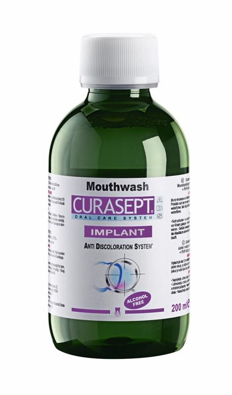 Curasept Curasept Implant - 0,20% chloorhexidine - HA - PVP-VA (200 ml)