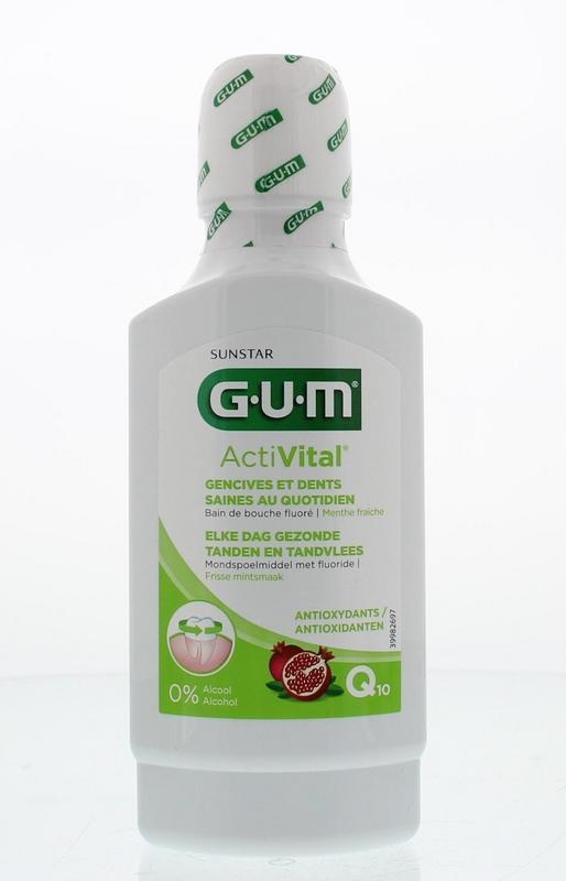 GUM Activital mondspoelmiddel (300 Milliliter) GUM Activital mondspoelmiddel (300 Milliliter)
