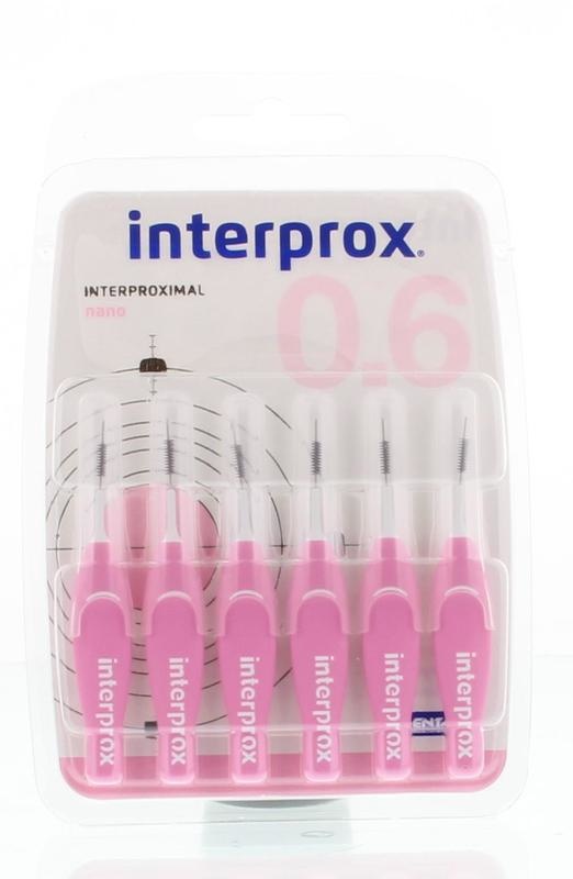 Interprox Interprox Premium nano 0.6 mm roze (6 st)