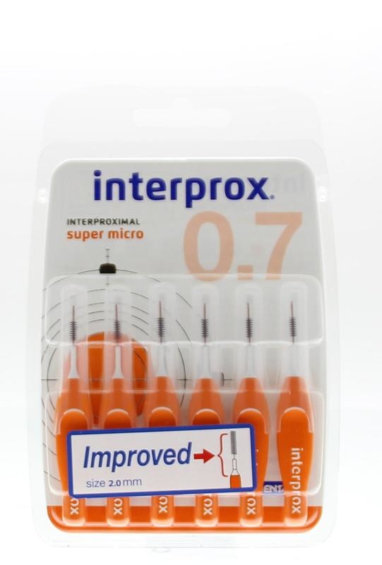 Interprox Interprox Premium super micro oranje 0.7mm (6 st)