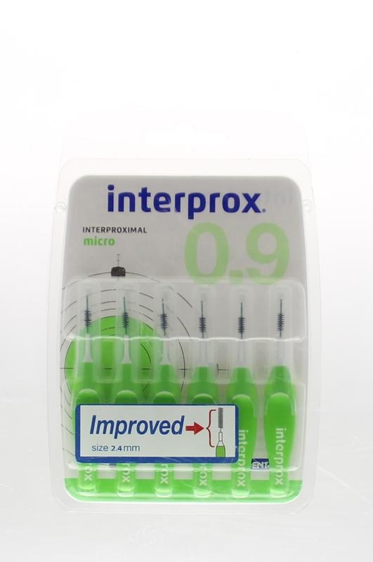 Interprox Interprox Premium micro groen 2.4mm (6 st)