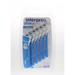 Interprox Plus ragers conical blauw (6 st)