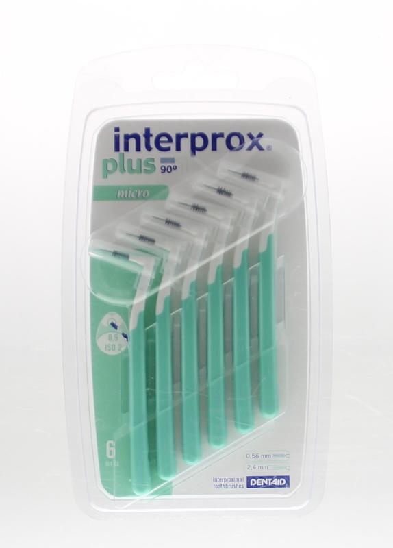 Interprox Interprox Plus ragers micro groen (6 st)