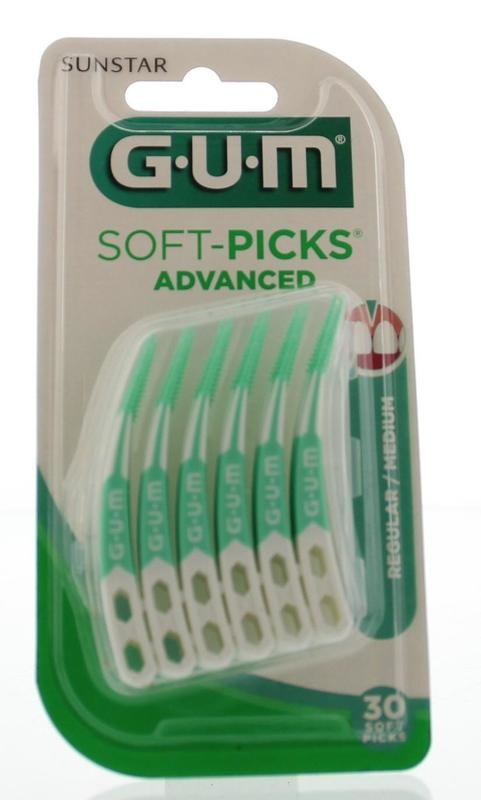 GUM GUM Soft picks advanced regular (30 st)