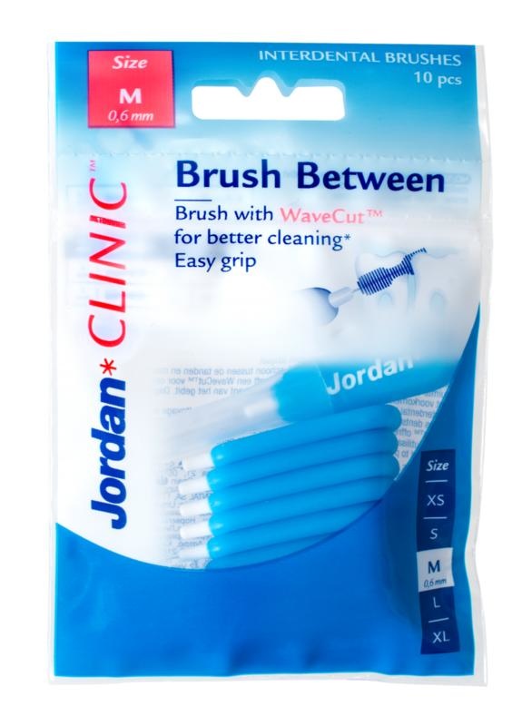 Jordan Jordan Clinic brush between maat M 0.6mm (10 st)