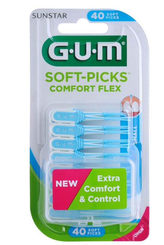 GUM GUM Soft picks comfort flex small (40 st)