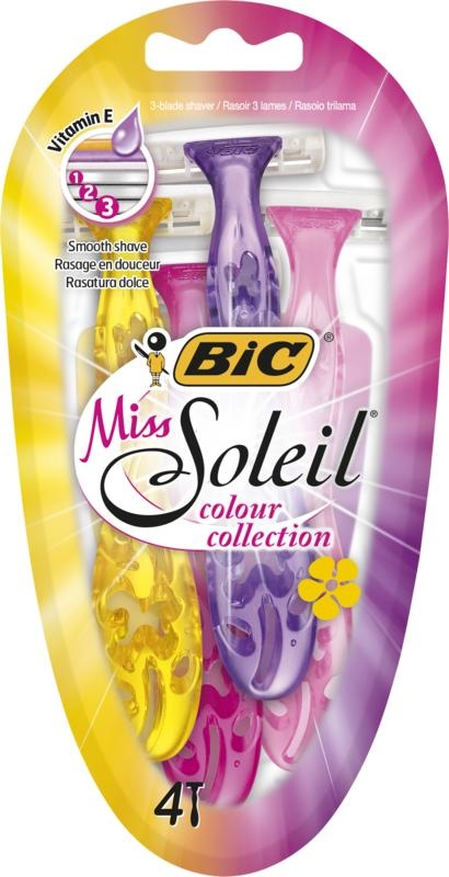 BIC BIC Miss soleil color collection scheermesjes (4 st)