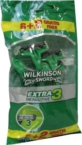 Wilkinson Wilkinson Extra III sensitive 6 + 2 (8 st)