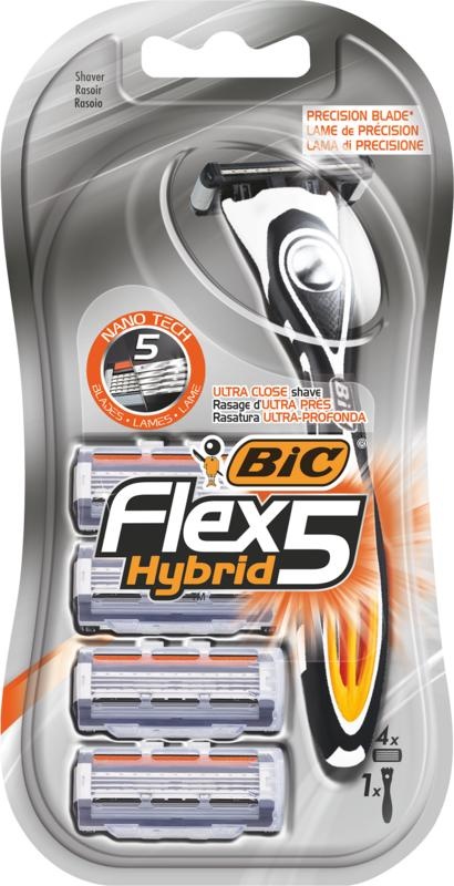 BIC BIC Flex 5 hybrid shaver (4 st)