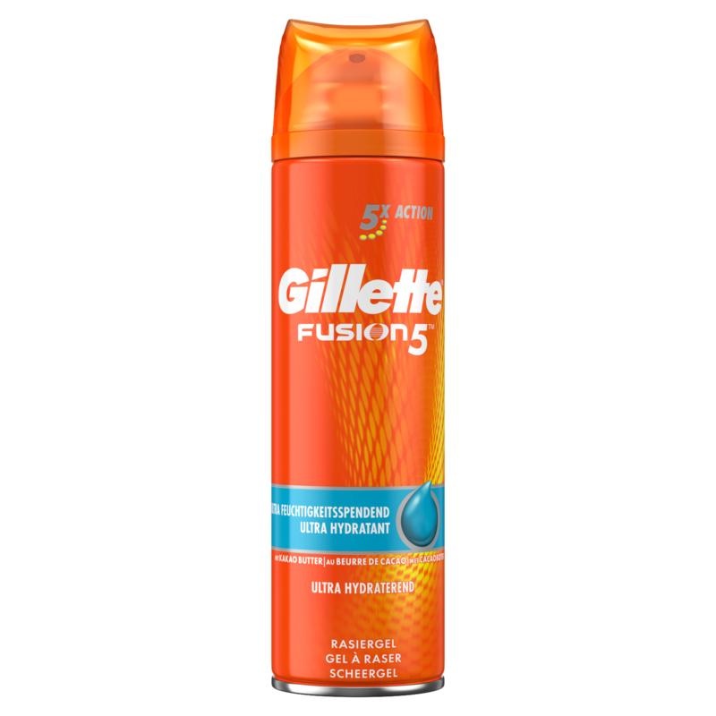 Gillette Gillette Fusion 5 scheergel ultra hydraterend (200 ml)