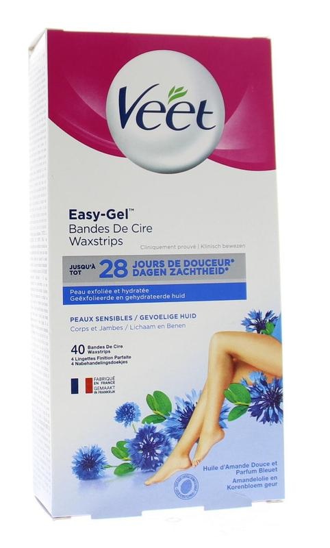 Veet Veet Wasstrips gevoelige huid maxi (40 st)