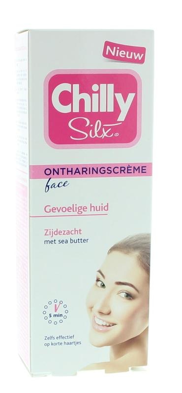 Chilly Silx Chilly Silx Ontharingscreme gezicht (50 ml)