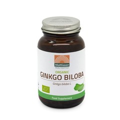 Ginkgo biloba bio (60 Vegetarische capsules)