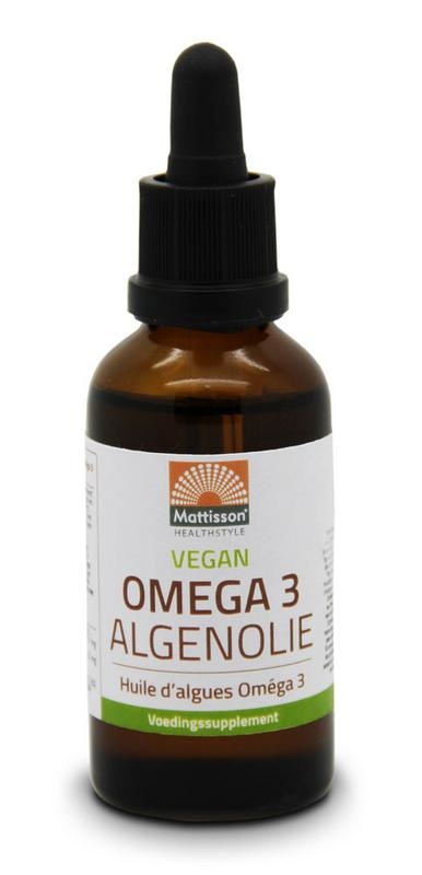Mattisson Vegan omega 3 algenolie druppels (30 ml)