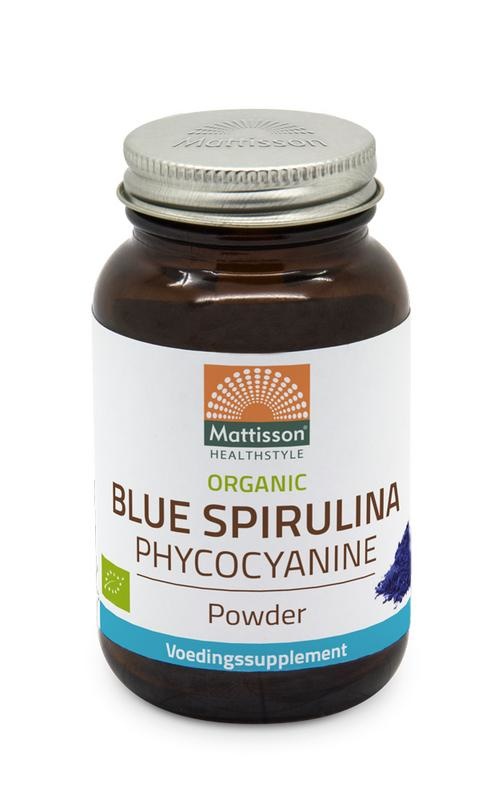 Mattisson Mattisson Blue spirulina phytoblue phycocyanin powder bio (15 gr)