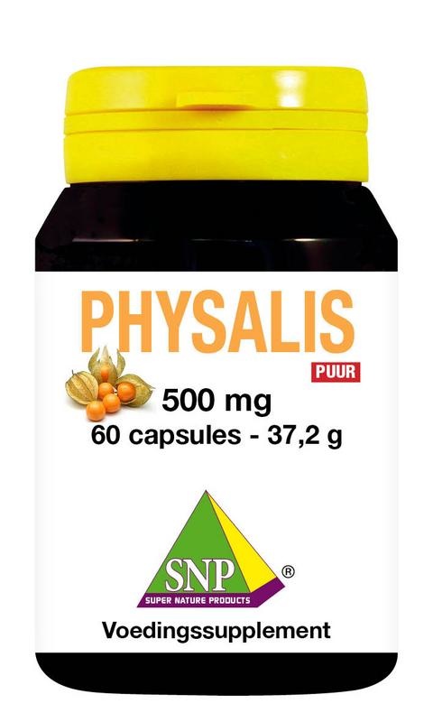 SNP Physalis 500mg puur (60 capsules)