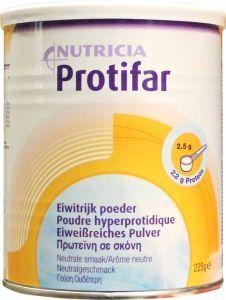 Nutricia Nutricia Protifar eiwitrijk poeder (225 gr)