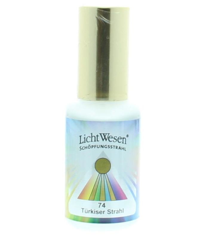 Lichtwesen Scheppingsstraal geurspray turquoise 74 (30 ml)