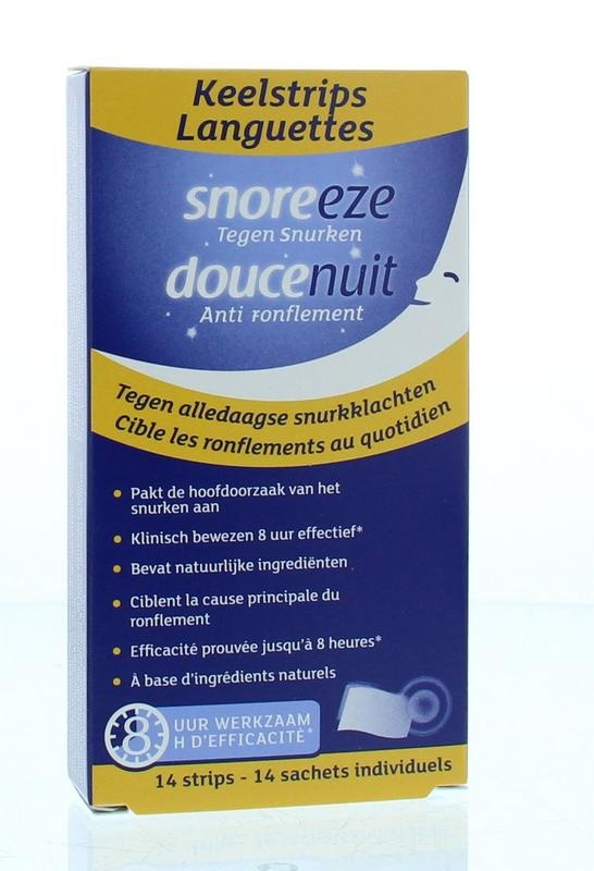 Snoreeze Snoreeze Anti snurk keelstrips (14 st)