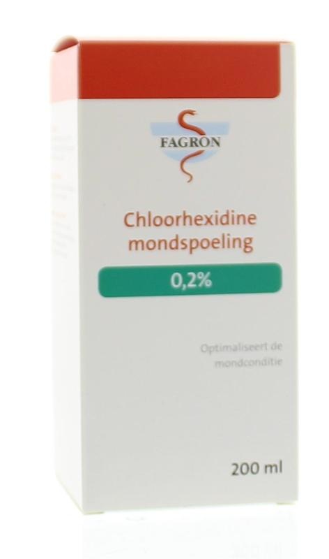 Fagron Fagron Chloorhexidine mondspoeling 0.2% (200 ml)