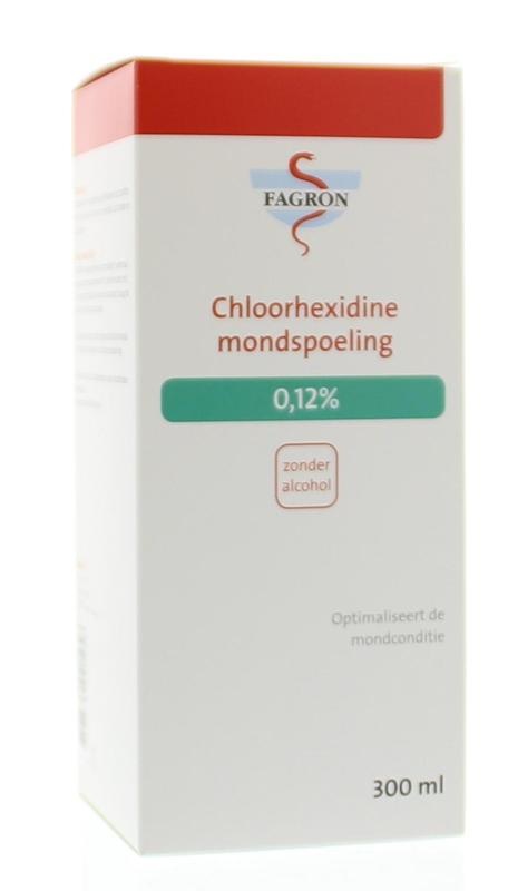 Fagron Fagron Chloorhexidine mondspoeling 0.12% (300 ml)