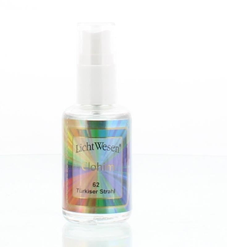 Lichtwesen Lichtwesen Elohim tinctuur goudwater creativiteit turquois 62 (30 ml)