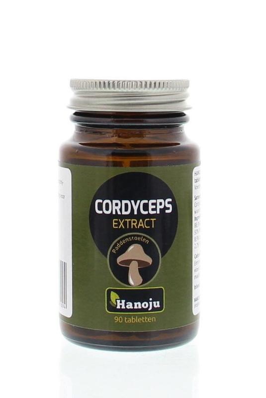 Hanoju Cordyceps paddenstoel 400 mg (90 tabletten)
